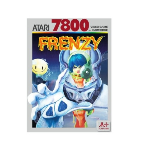 Cartuccia di giochi atari retro games ltd videogioco frenzy per 7800+/7800/2600+