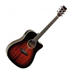 Chitarra elettroacustica tanglewood tw5e avb marrone