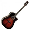 Chitarra elettroacustica tanglewood tw5e avb marrone