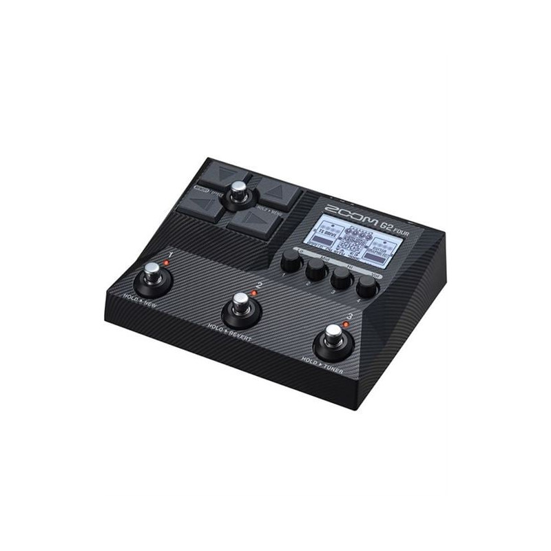 Pedaliera multieffetto zoom g2 four per chitarra nero