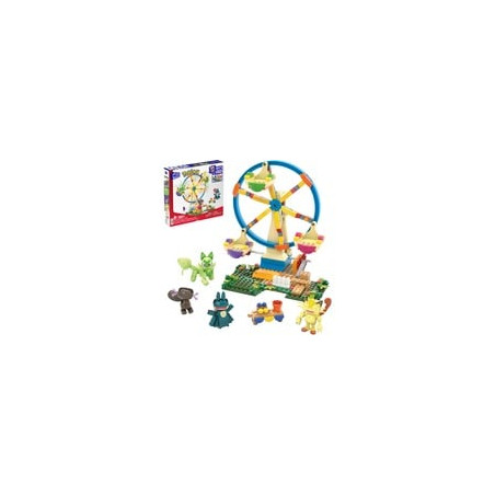 Megabloks mattel pokemon divertimento sulla ruota panoramica 393pz