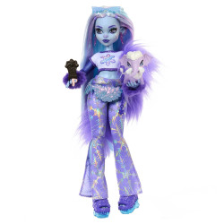Bambola mattel monster high abbey bominable puppe multicolore [hnf64]