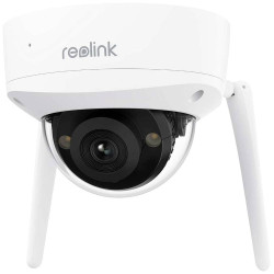 Telecamera ip reolink w437 dome wi-fi 4k 8mp bianco [w437]