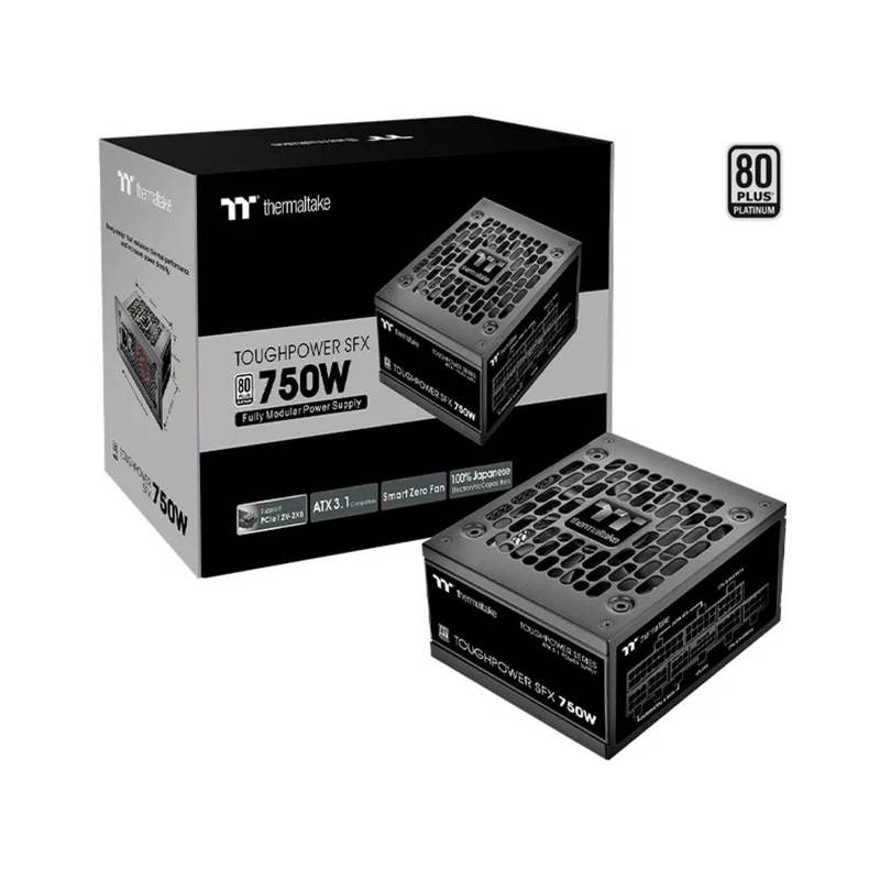 Alimentatore 750wattthermaltake toughpower sfx 80+ nero [ps-stp-0750fnfape-1]