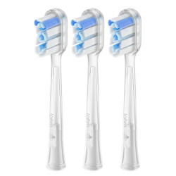 Testine spazzolino da denti laifen super clean azzurro/trasparente