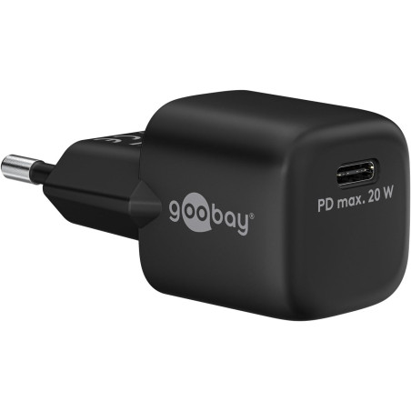 Caricatore goobay usb-c nero [65403]