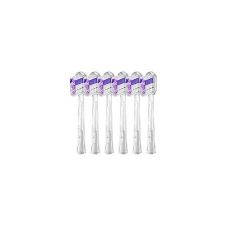 Testine spazzolino da denti laifen ultra clean viola/trasparente