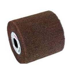 Rullo abrasivo bosch in tessuto non tessuto medio 100mm/19mm per