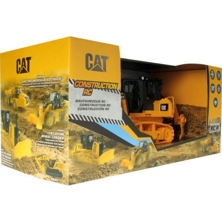Modellino carrera bulldozer rc cat d7e 1/24 multicolore [37025002]