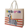 Borsa spesa xtra 12035 tnt fantasy 50x43cm zebra multicolore