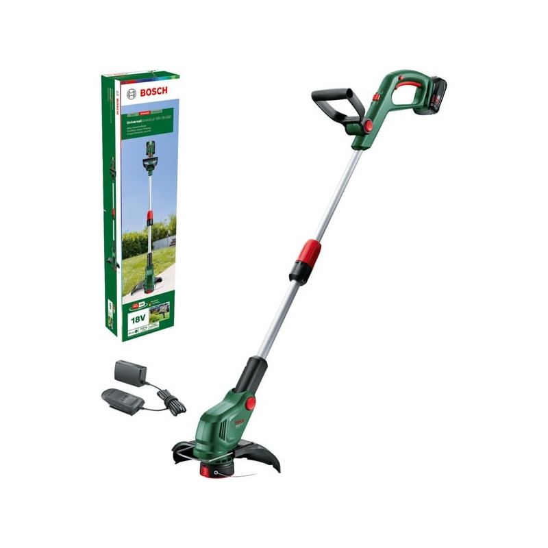 Tagliabordi bosch universalgrasscut 18v-26-500 18v verde/nero