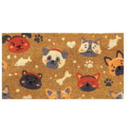 Zerbino cocco/pvc xtra 11711 candy rett 40x75cm [zv14cn4075-imp]