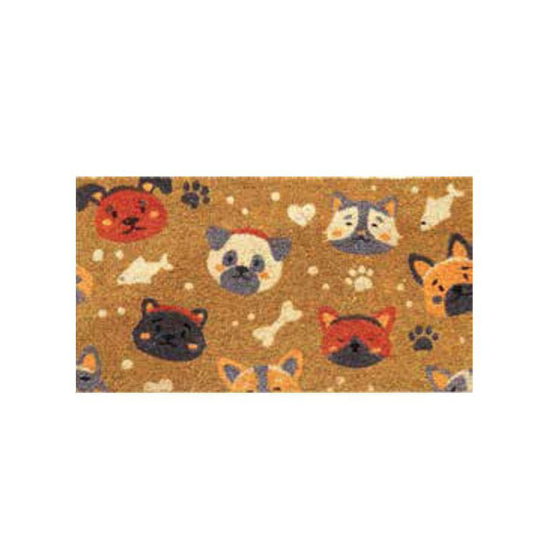 Zerbino cocco/pvc xtra 11711 candy rett 40x75cm [zv14cn4075-imp]