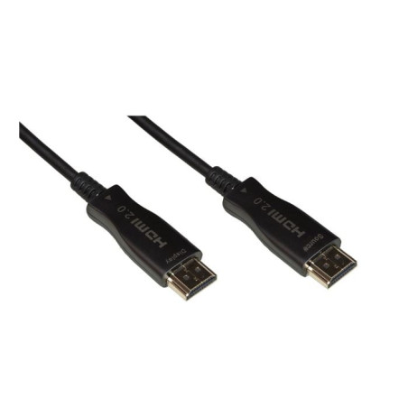 Cavo link hdmi 2.0 per hdmi m/m 20m aoc in fibra ottica 4k 60hz 4:4:4