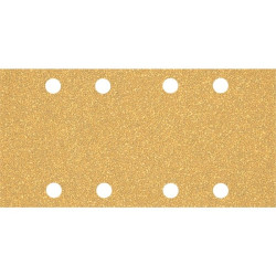 Foglio abrasivo bosch c470 expert otto fori 93x186mm giallo 50pz