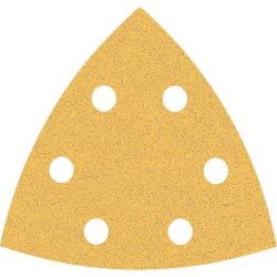 Foglio abrasivo bosch c470 expert sei fori 93mm giallo 50pz [2608900928]