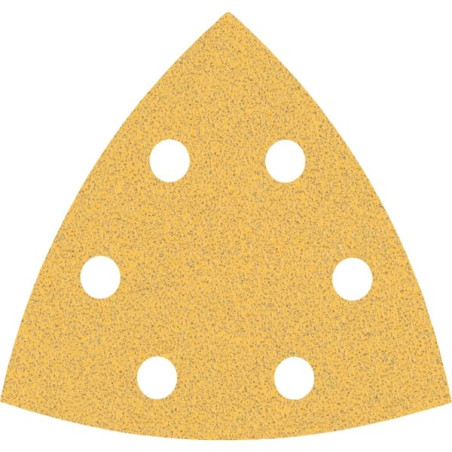 Foglio abrasivo bosch c470 expert sei fori 93mm giallo 50pz [2608900928]
