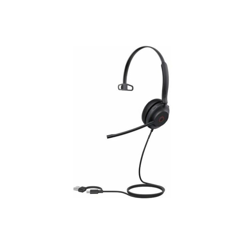 Cuffia yealink uh35 con microfono wired/usb c/a nero [1308165]