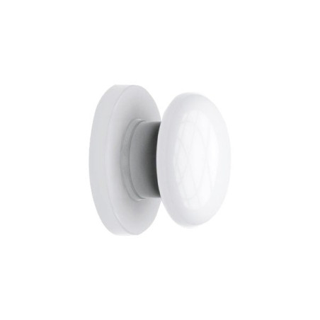 Appendiabiti bagno xtra 11430 knob 6.5cm bianco [r5580]