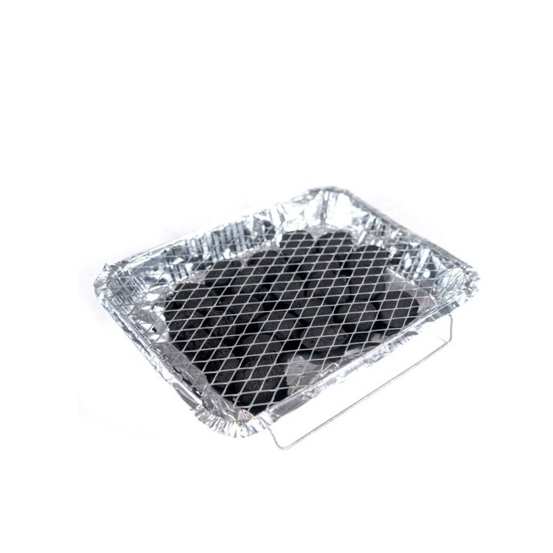 Griglia sonda per barbecue monouso 31x24cm [casre5758]
