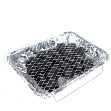 Griglia sonda per barbecue monouso 31x24cm [casre5758]
