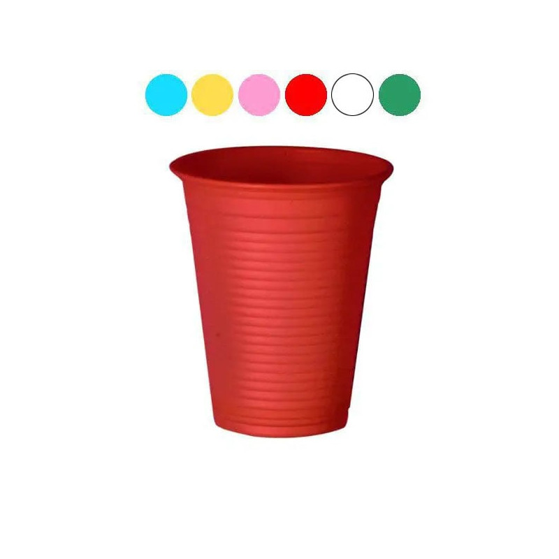 Bicchiere xtra natural bibo 200cc 50pz bioplastica compostabile trasparente