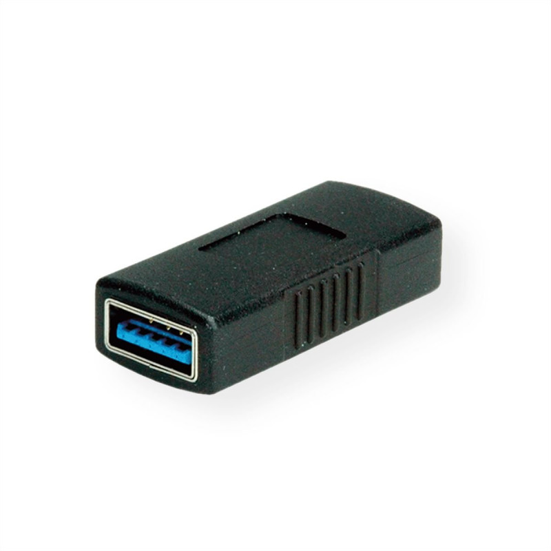 Adattatore usb 3.2 value a-a f/f nero