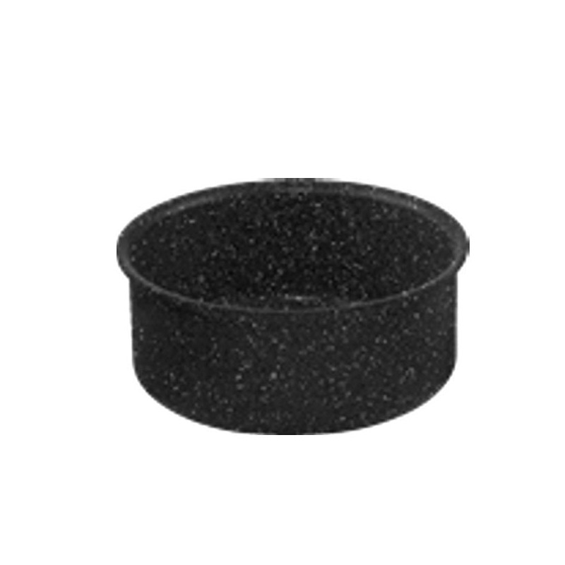 Casseruola ballarini bolzano 1 manico in alluminio 16cm effetto pietra