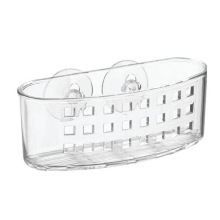 Portaoggetti sonda da doccia 17x6x7cm trasparente [casre4993]