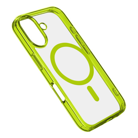 Custodia cellular line iconicmagiph16l iphone lime/trasparente