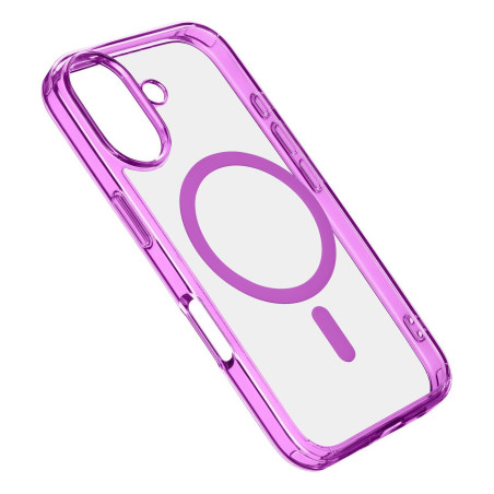 Custodia cellular line iconicmagiph16p iphone rosa/trasparente