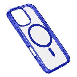 Custodia cellular line iconicmagiph16prmb iphone blu/trasparente