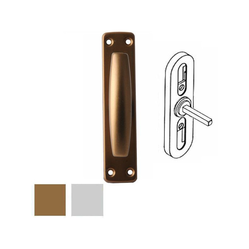 Martellina brialma serie melbourne cremonese per finestre bronzo