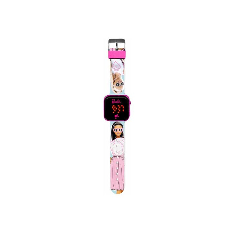 Orologio elettronico ds import bb00033 barbie per ragazze rosa