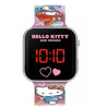 Orologio led ds import hk50151 hello kitty 35mm silicone multicolore