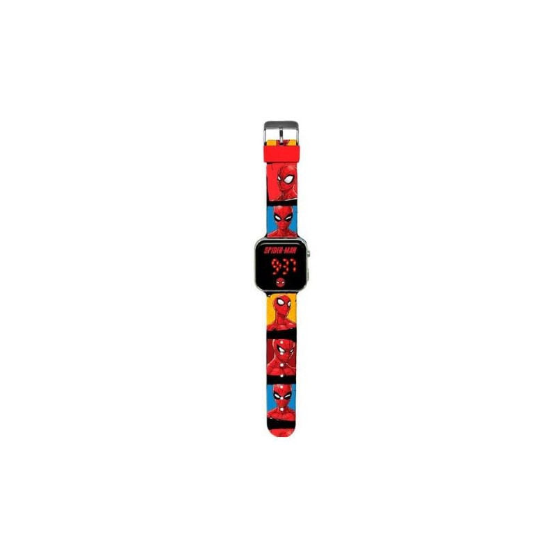 Orologio led marvel ds import spiderman spd4903 per bambino unisex