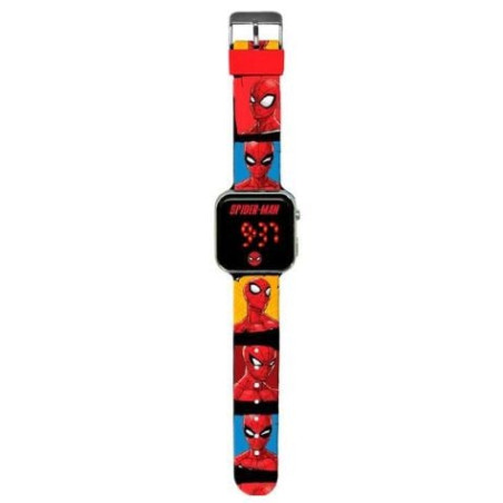 Orologio led marvel ds import spiderman spd4903 per bambino unisex