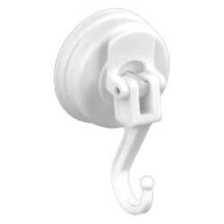 Gancio ventosa xtra con leva 2cm bianco 2pz [r3020]