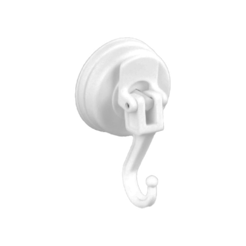 Gancio ventosa xtra con leva 2cm bianco 2pz [r3020]