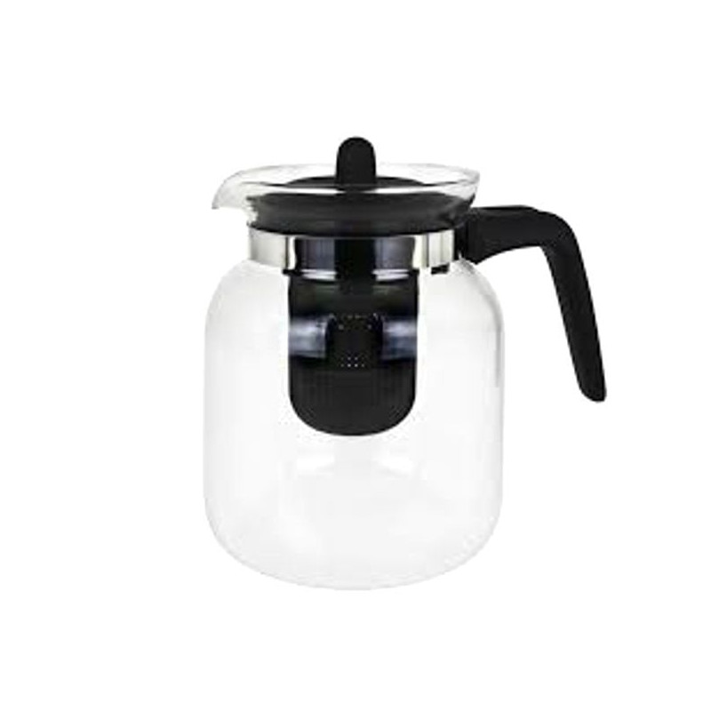 Teiera koopman in vetro con filtro 1.5l trasparente [c80652130]