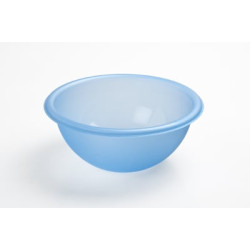 Ciotola dem in plastica con bordo 1.5l 20x8cm blu [72203]