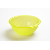 Ciotola dem in plastica con bordo 2.7l 24x9.5cm giallo [72204]