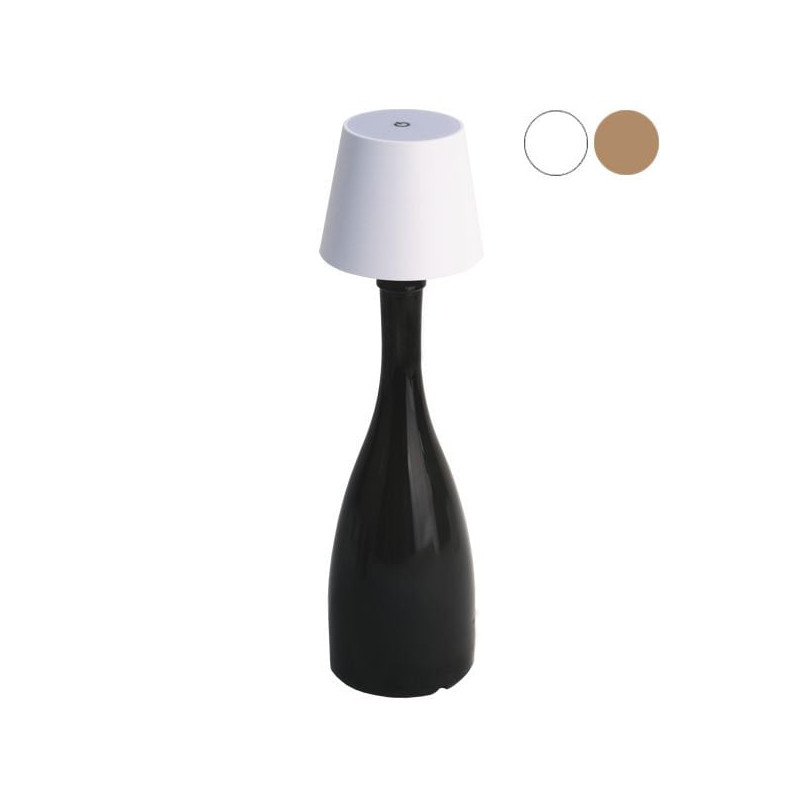 Lampada syntesy 11441 bottiglie pulsante touch 3000k bronzo [mh-ssd-001]