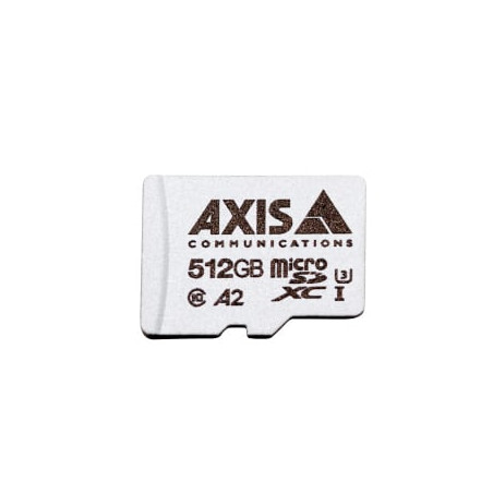 512gb scheda microsdxc axis classe 10 per la videosorveglianza argento