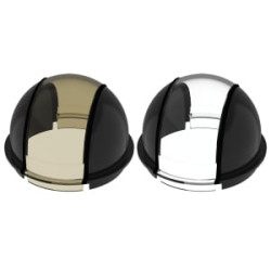 Set cupole fumogena axis tq3807-e per telecamere esterne trasparente