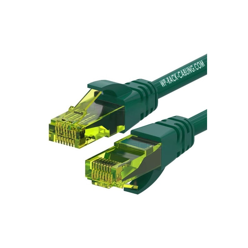 Cavo patch wp europe 6a /u/utp/ lshf /rj45/0.5m/ verde [wpc-pat-6au005g]
