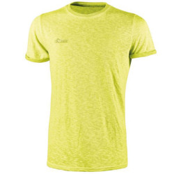 Maglietta u power t-shirt linea enjoy fluo abbigliamento da lavoro