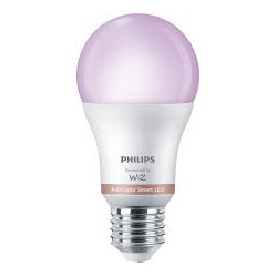 Lampadina led philips smart wiz e27 8.5w 806lm classe f multicolore