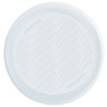 Piatto piano natural bibo monouso in bioplastica bianco 50pz [5521855]