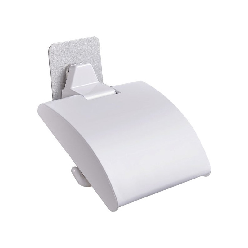 Portarotolo xtra 11419 con coperchio 17x15cm bianco [tr5370]